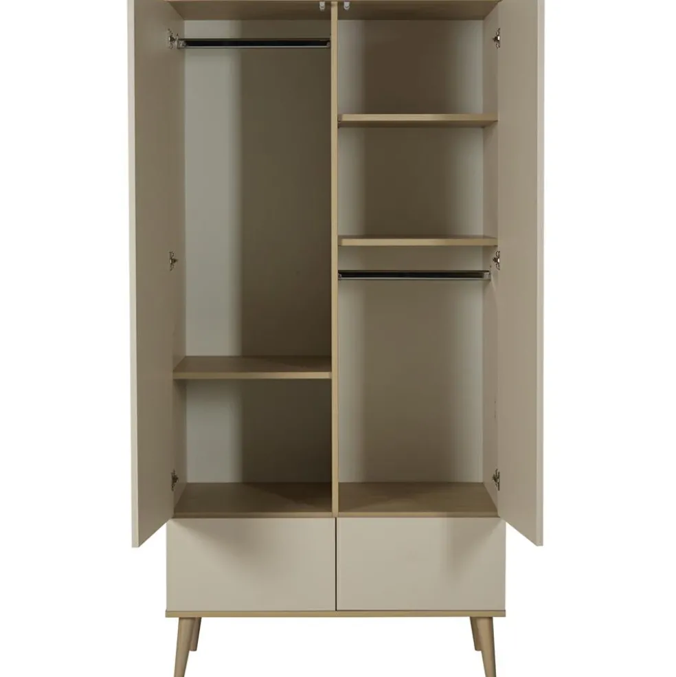 Armoire 2 portes Flow Argile-Clay