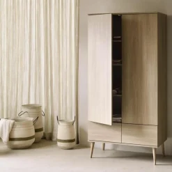 Armoire 2 portes Flow Honey Ash