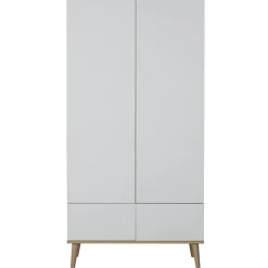 Armoire 2 portes Flow White-Oak
