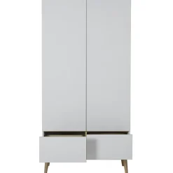 Armoire 2 portes Flow White-Oak