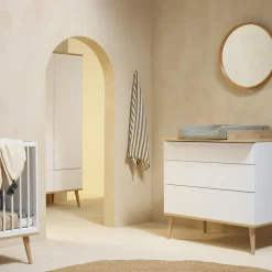 Armoire 3 portes Flow XL White-Oak