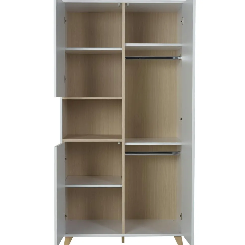 Armoire 2 portes Loft White