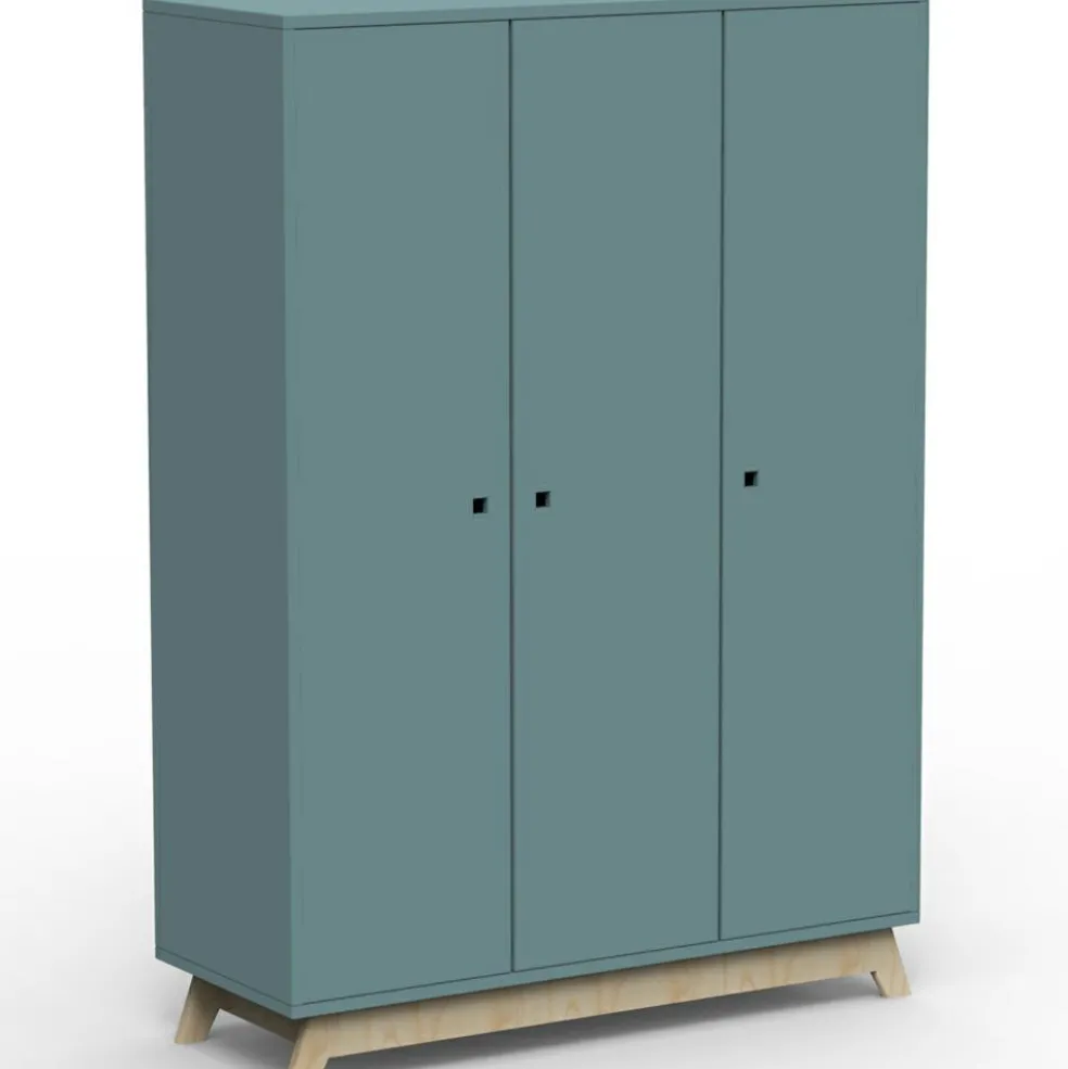Armoire 3 portes Madavin (coloris au choix)