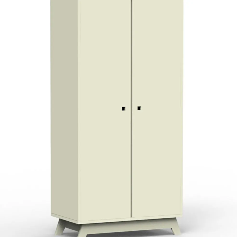 Armoire 2 portes Madavin (coloris au choix)
