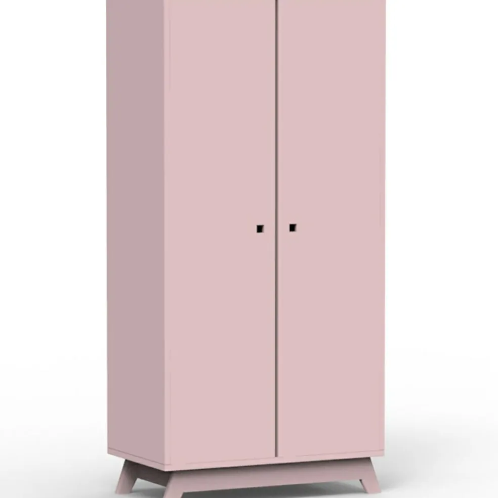 Armoire 2 portes Madavin (coloris au choix)