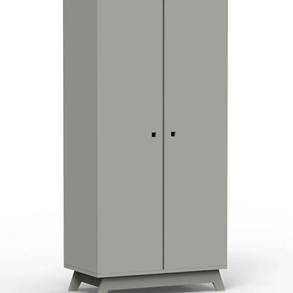 Armoire 2 portes Madavin (coloris au choix)
