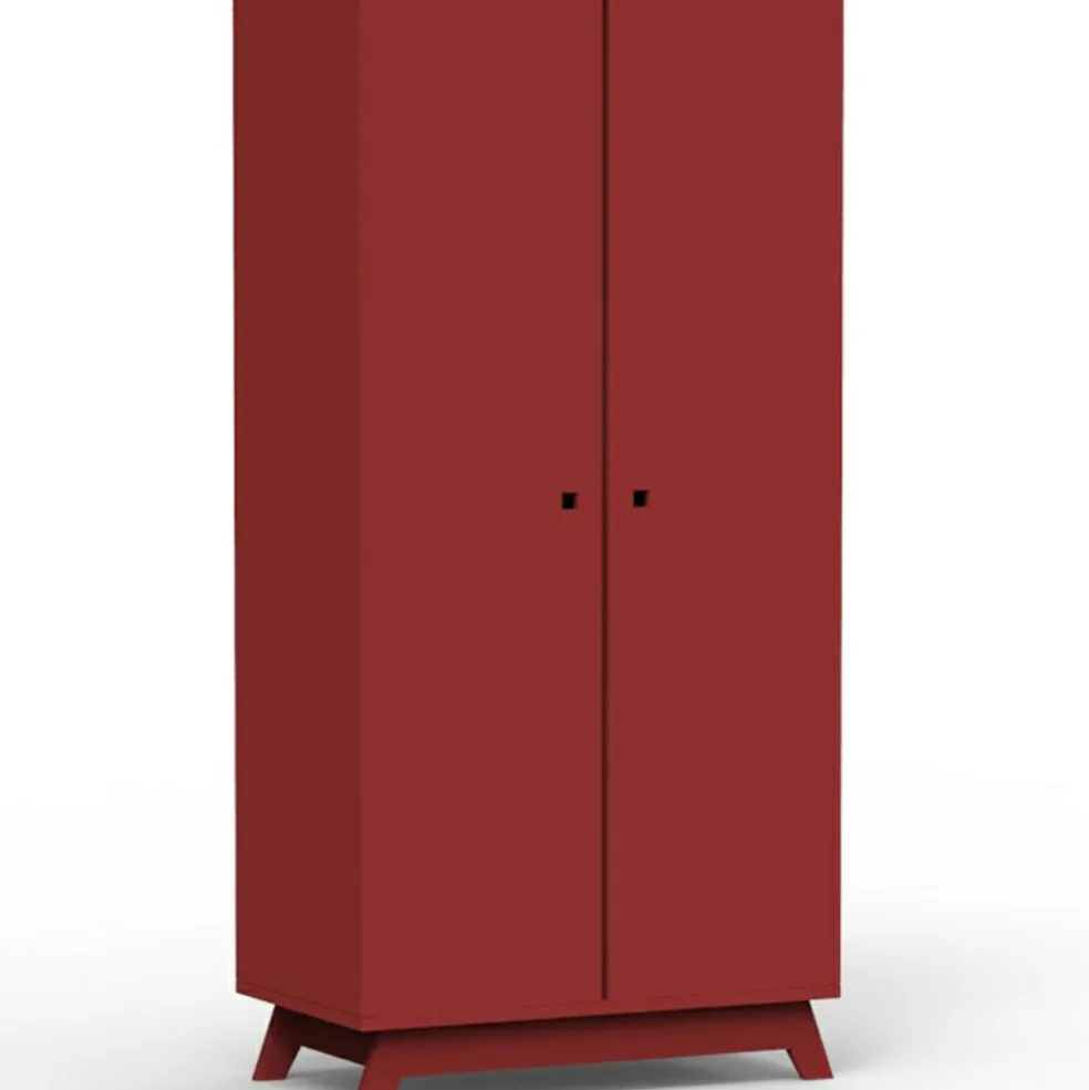 Armoire 2 portes Madavin (coloris au choix)