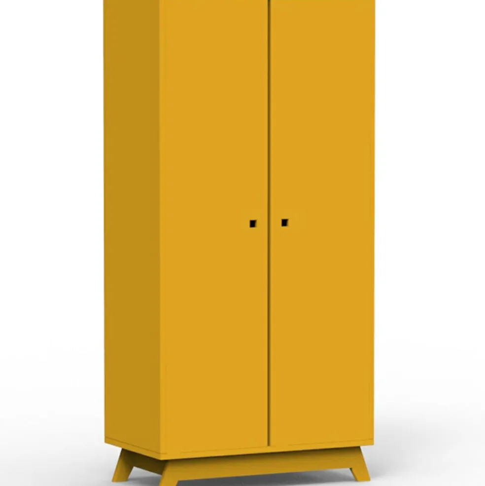 Armoire 2 portes Madavin (coloris au choix)