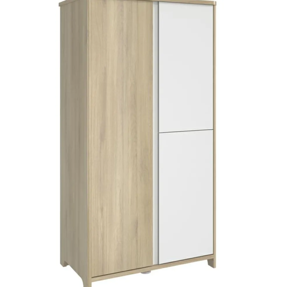 Armoire 3 portes Sacha chêne du bocage