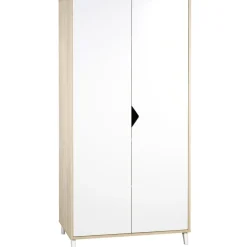 Armoire 2 portes Scandi naturel