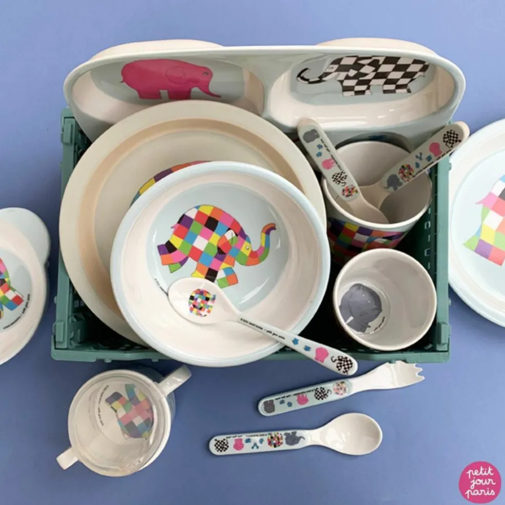 Assiette à compartiments Elmer