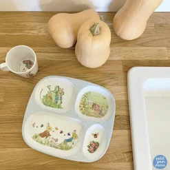 Assiette à compartiments Pierre Lapin