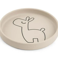 Assiette en silicone Lalee Sable