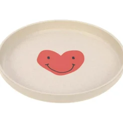 Assiette Happy Rascals Coeur lavande