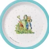 Assiette Pierre Lapin bleue (18 cm)