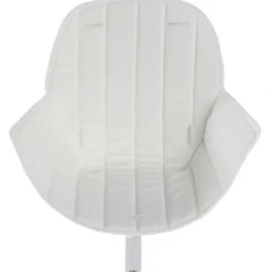 Assise tissu chaise haute Ovo Luxe blanc