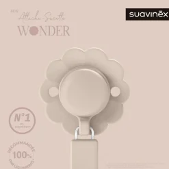 Attache sucette en silicone Wonder Mauve Chalk