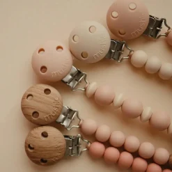 Attache sucette Eva Blush