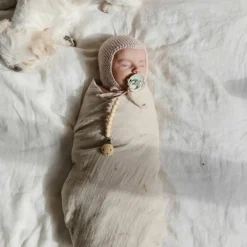 Attache sucette Hera Pale Yellow