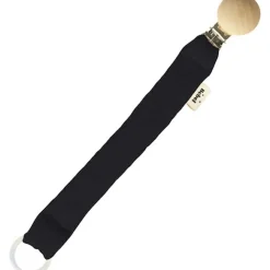 Attache sucette noir réglisse