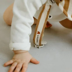 Attache tétine Rayures Larges (personnalisable)