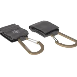 Attaches poussette pour sac à langer avec mousqueton Casual anthracite