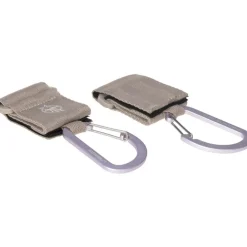 Attaches poussette pour sac à langer avec mousqueton rose