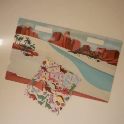 Autocollants réutilisables Sticker Book Dino