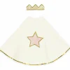 Baby set couronne et cape Or