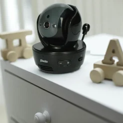 Babyphone avec caméra et écran couleur 4,3 pouces Noir