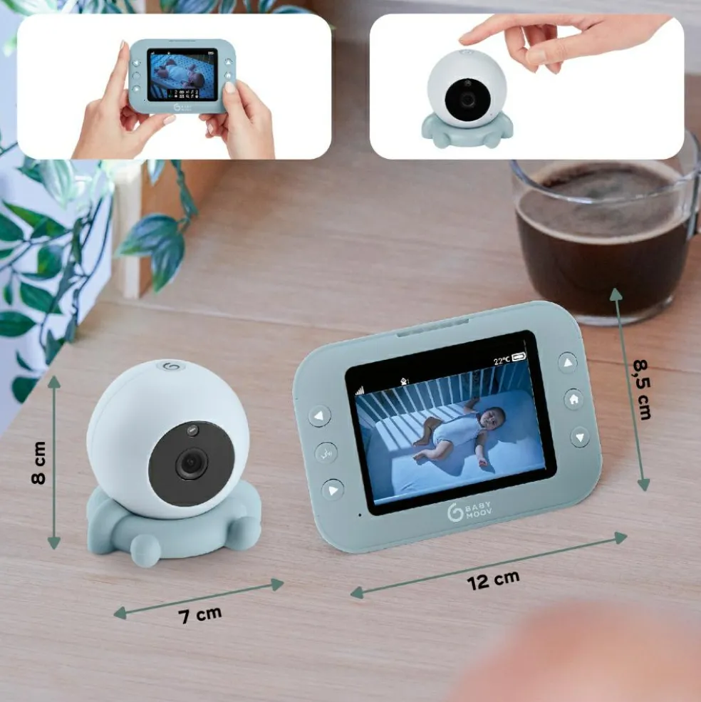 Babyphone avec caméra sans fil Yoo Roll