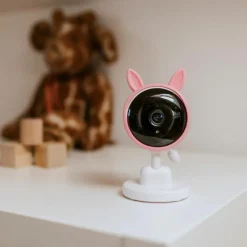 Babyphone connecté Lapin Rose