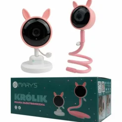 Babyphone connecté Lapin Rose