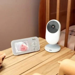 Babyphone DVM2028 avec caméra et écran (2,8 pouces)