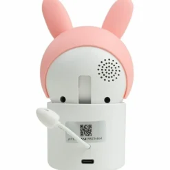 Babyphone rotatif Lapin Rose