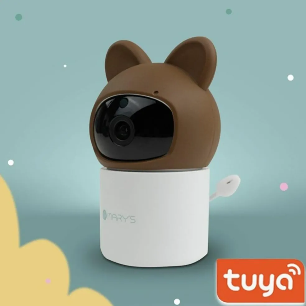 Babyphone rotatif Ours Brun