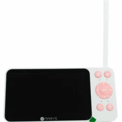 Babyphone vidéo avec caméra 2 en 1 Lapin Rose