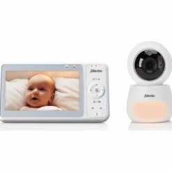 Babyphone vidéo DVM2050 avec caméra et écran (5 pouces)