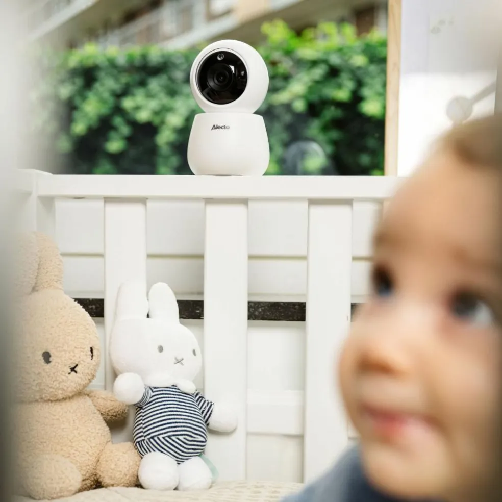 Babyphone vidéo DVM2050 avec caméra et écran (5 pouces)