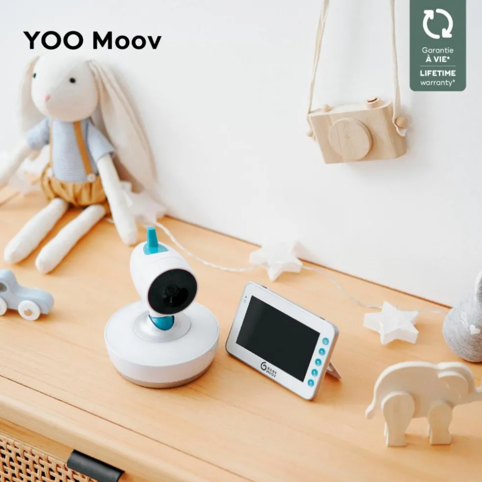 Babyphone vidéo YOO-Moov 360°