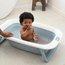 Baignoire Eazy Pop Camélé'O bleu baltique