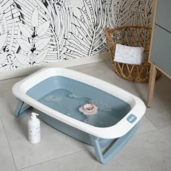 Baignoire Eazy Pop Camélé'O bleu baltique