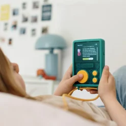 Baladeur interactif Flam avec coque verte