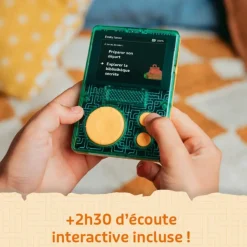 Baladeur interactif Flam avec coque verte