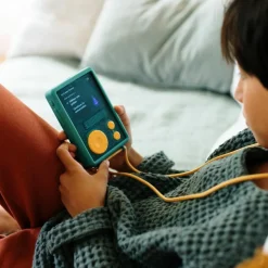 Baladeur interactif Flam avec coque verte