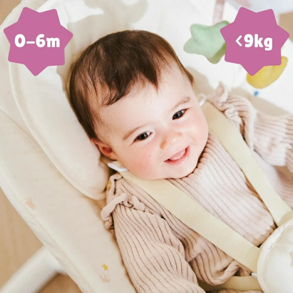 Balancelle électronique avec télécommande Crème