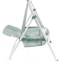 Balancelle pour poupée Tom Vichy vert