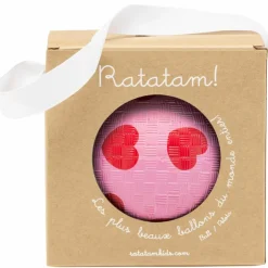 Ballon à motif Cœurs et Rose (12 cm)