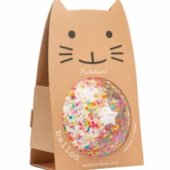 Ballon confettis Multicolore (22 cm)