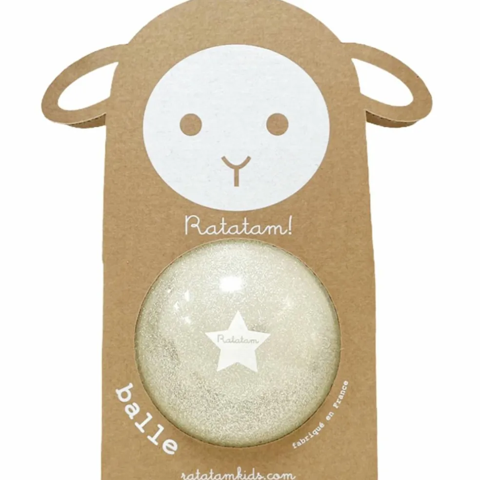 Ballon paillettes Argent (10 cm)